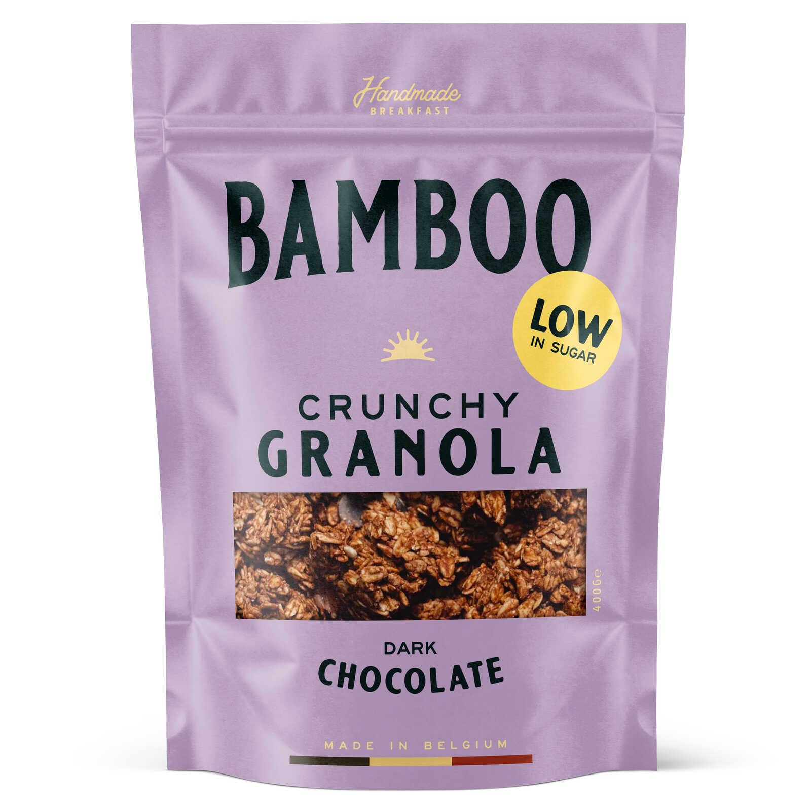 Bamboo Breakfast Granola | Laag in suikers | Pure chocolade