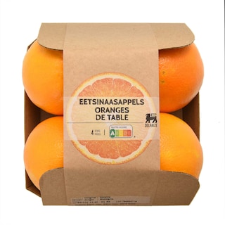 Delhaize | Oranges de table | 4 pièces 1 kg