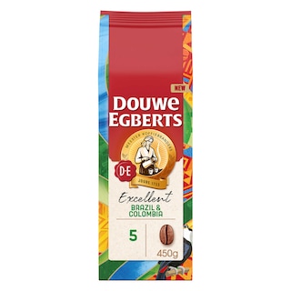 Douwe Egberts | Koffie | Brazil & Colombia | Bonen 