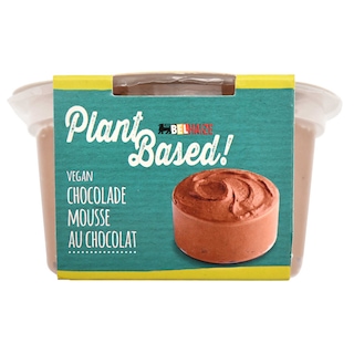 Delhaize | Plant-Based | Mousse | Chocolade | Vegan 75 gr