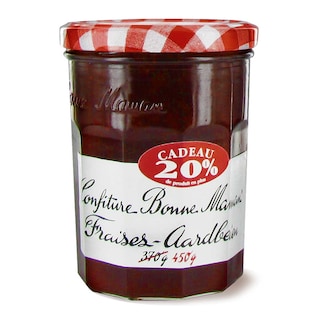 Bonne Maman | Confituur | Met aardbei | +20% gratis 