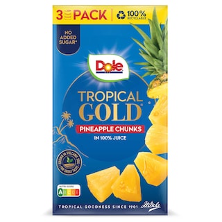 Dole | Tropical Gold | Ananas | Stukken 