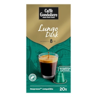 Caffè Gondoliere | Café | Lungo | Dark | Rfa 110 gr