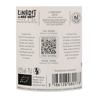 France | L'Inedit | Bio | Rosé 75 cl