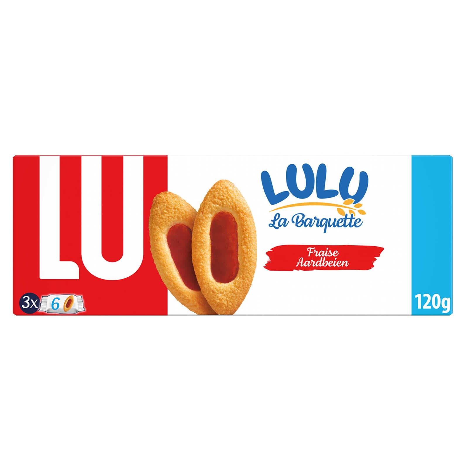 LU Koekjes | Barquette | Cakejes | Aardbei