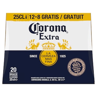 Corona | Bier | 4,5% alc | Box 20 x 25 cl