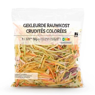 Delhaize | Rauwkost | Gekleurd 150 gr