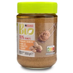 Delhaize | Beurre cacahuètes | Crunchy | Bio 