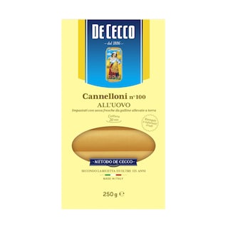 De Cecco | Pâtes | Cannelloni aux oeufs 