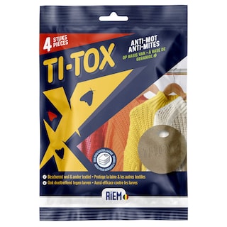 Ti-Tox | Anti mites | 4 crochets 
