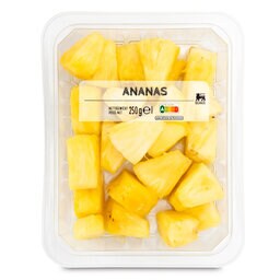 Delhaize | Stukjes ananas 250 gr