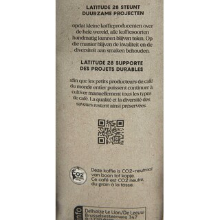 Latitude 28 | Café | Colombia | Moulu | RFA 