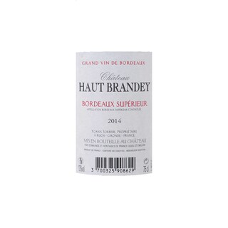 France - Frankrijk | Bordeaux - Bordeaux Superieur | Château Haut Brandey 14 Rouge | Bio 