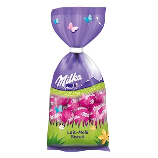 Milka | oeuf de Pâques | Chocolat au lait | Biscuit 