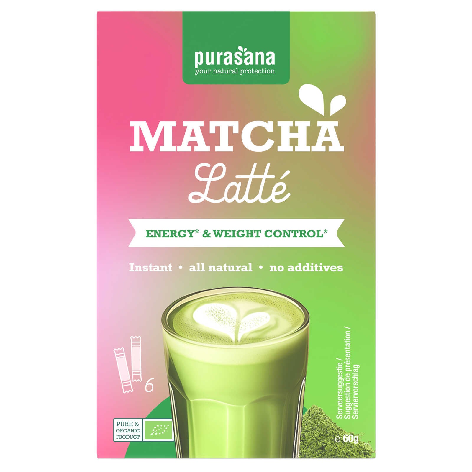 Purasana Thee | Matcha Latte | Poeder | Bio