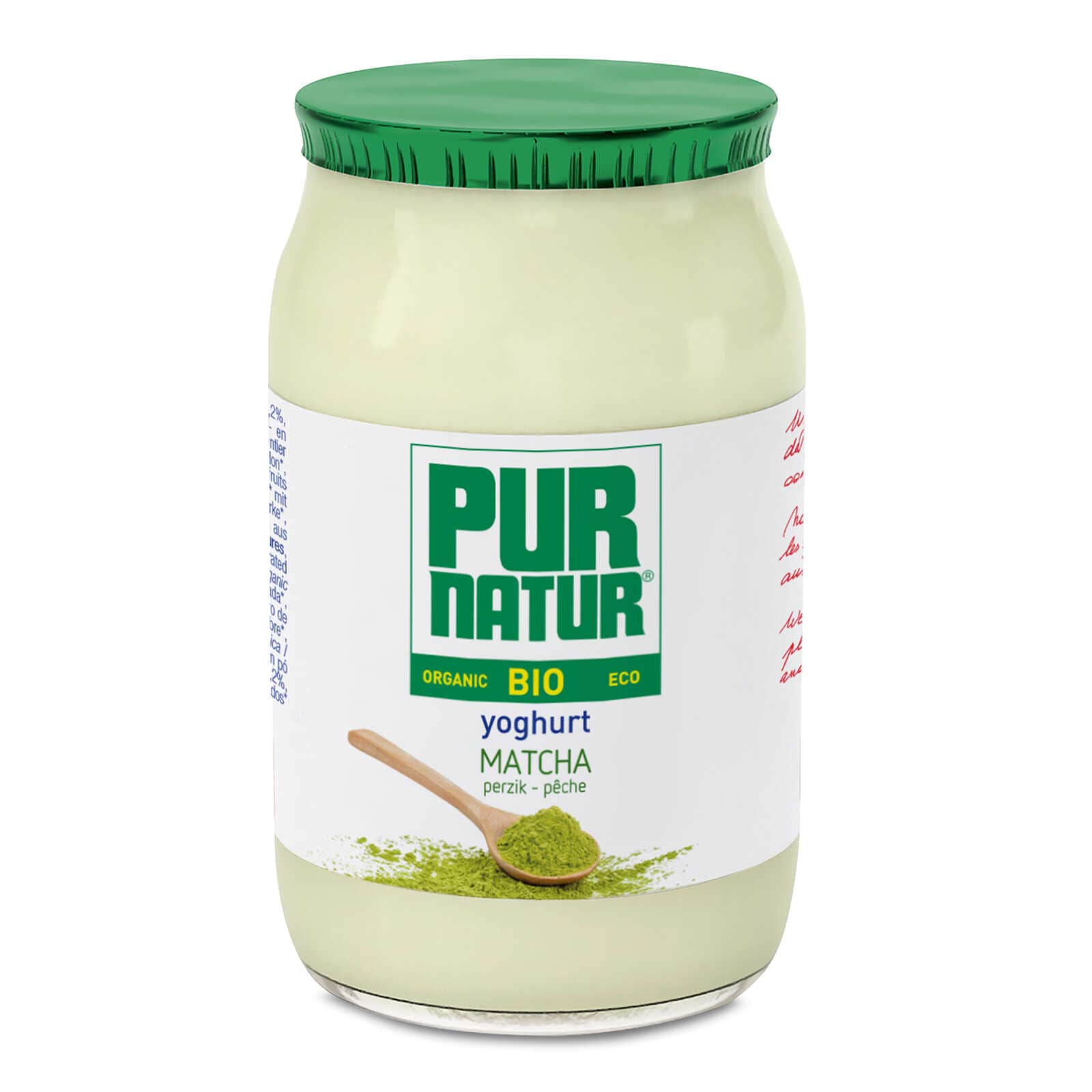 Pur Natur Yoghurt | Vol | Matcha perzik | Bio