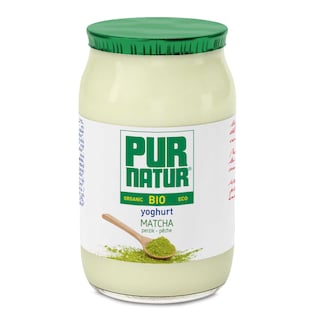 Pur Natur | Yoghurt | Vol | Matcha perzik | Bio 