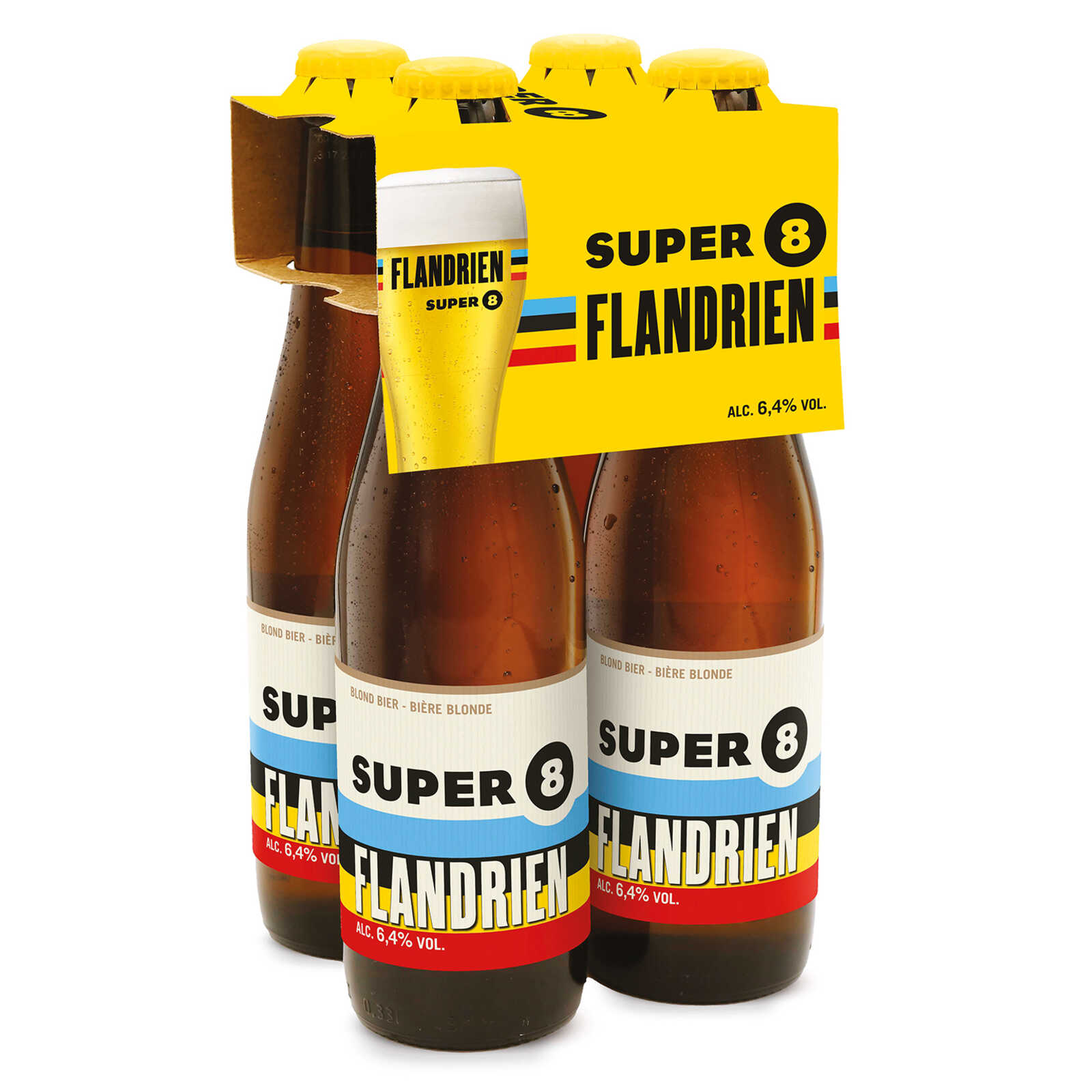 Super 8 Blond Bier | 6,4% alc