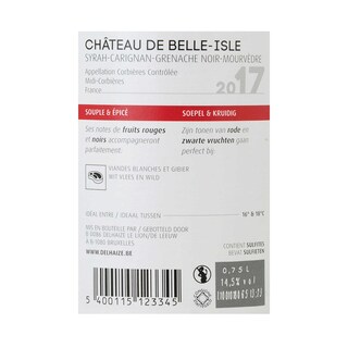 France - Frankrijk | Midi - Corbières AC | Château Belle Isle Rouge 
