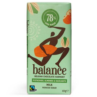 Balance | Chocolad | Melk | Noot | Verla in suik | FT 