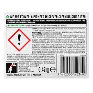 Ecover | Tablettes Lave-vaisselle | AIO Power | Eco 