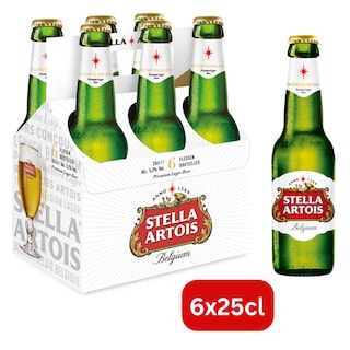 Stella Artois | Blond Bier | Pils | 5,2% Alc. | Fles 