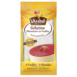 Voedingsgelatine | 9 blaadjes
