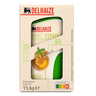 Delhaize | Edulcorant | Stevia | Pastilles 