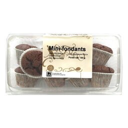 Delhaize | Mini fondants | Chocolade 