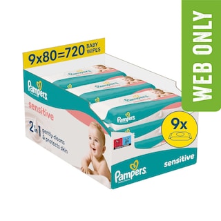 Pampers | Sensitive | Babydoekjes | Sensitive 
