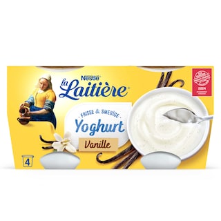 La Laitière | Yaourt | Brassé | Onctueux | Vanille 