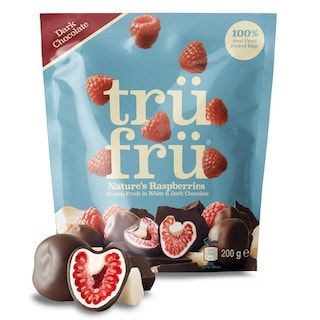 Trü Frü | Framboos | Pure chocolade 