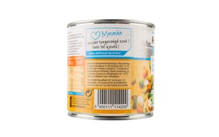 Delhaize | Groenten | Macédoine | Zonder zout | Blik 265 gr