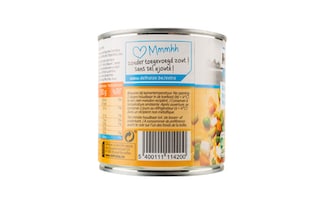 Delhaize | Légumes | Macédoine | Sans sel | Boîte 