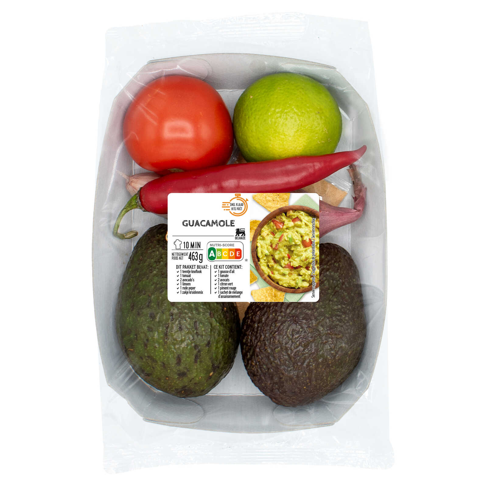 Delhaize Guacamole pakket