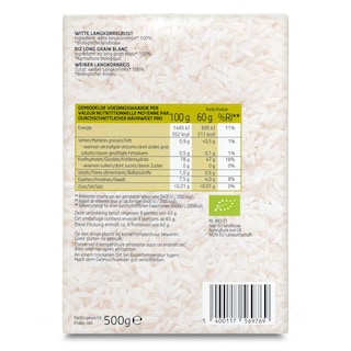 Delhaize | Bio | Riz | Long Grain | Bio 500 gr
