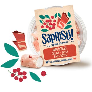 Sapristi | Mini Roulés | Fromage frais| Speck 100 gr