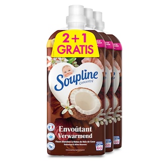 Soupline | Adoucissant | Ultra Emotion Coco | 2+1 
