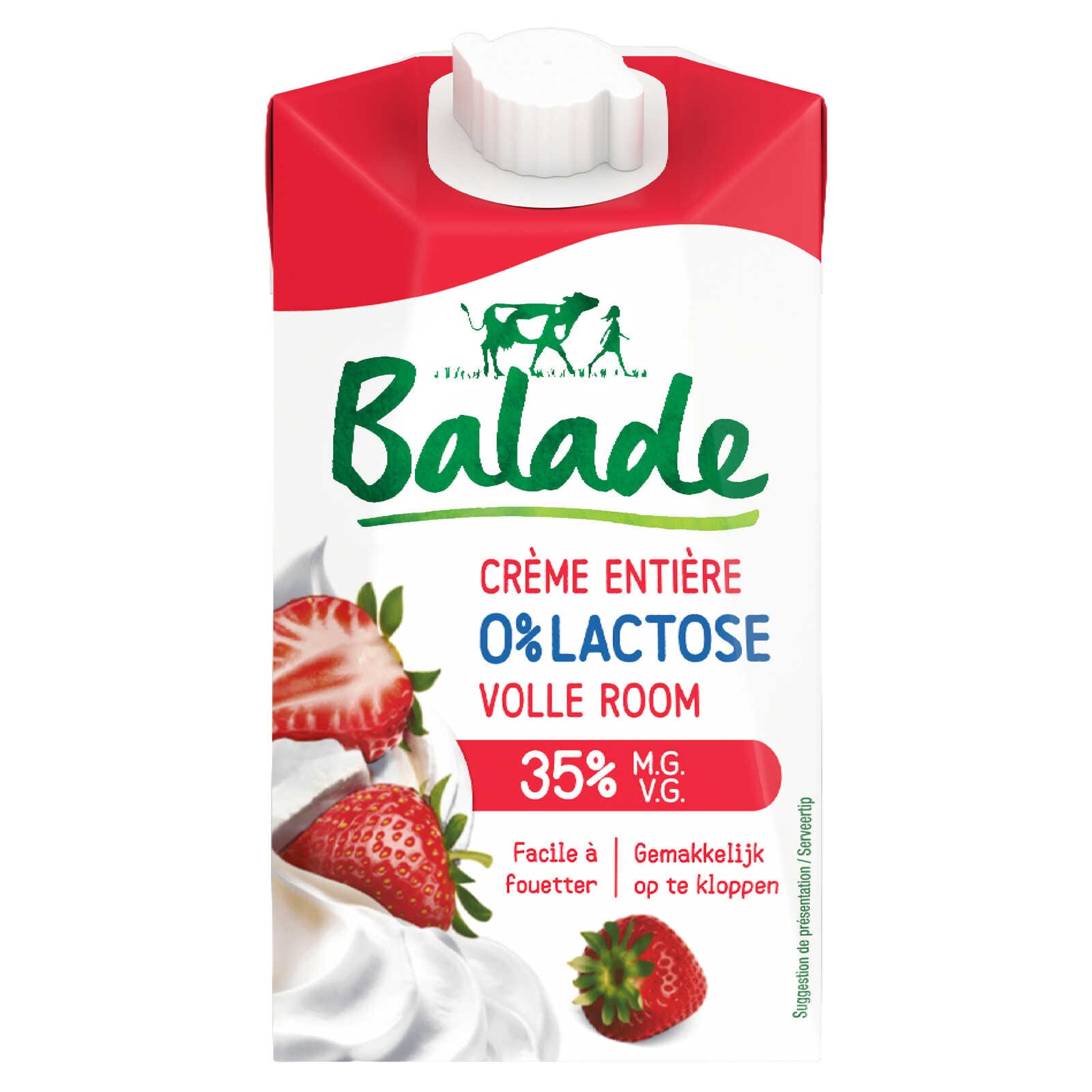 Balade 0% Lactose | Volle room 35% VG | Eco