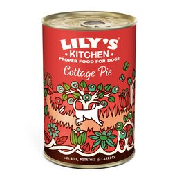 Lily's Kitchen | Aliment Chien | Adulte | Pâté | Boeuf 400 gr