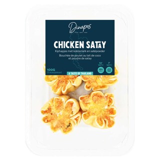Dinapas | Bouchée | Saté de poulet 100 gr