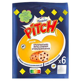 Brioche Pasquier | Pitch | Brioches | Chocoladebrokjes 210 gr