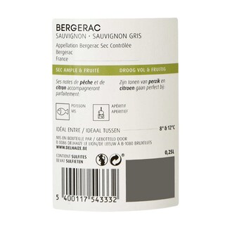 Delhaize | Bergerac Sec 25 cl