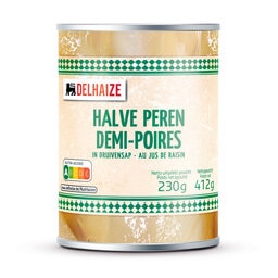 Delhaize | Peren | Half | Sap | Blik 