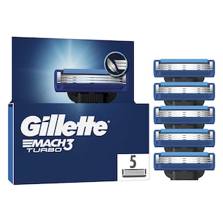 Gillette | Mach 3 | Mach3 | Turbo | Lames | 5p 