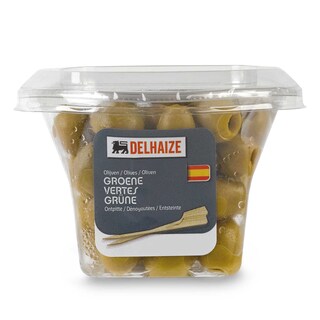 Delhaize | Olives | Vert | Dénoyautées 
