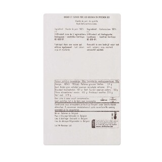 Delhaize | Bio | Varken | Bruinen | Opdienen | Bio 