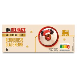 Delhaize | Rendier | Ijsjes 3 x 7 cl