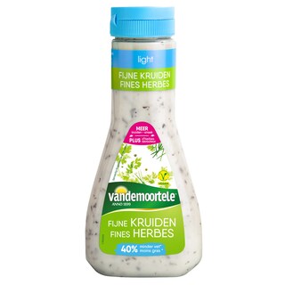 Vandemoortele | Vinaigrette | Light | Fijne kruiden 25 cl