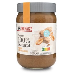 Delhaize | Beurre de cacahuètes | 100% | onctueux 600 gr